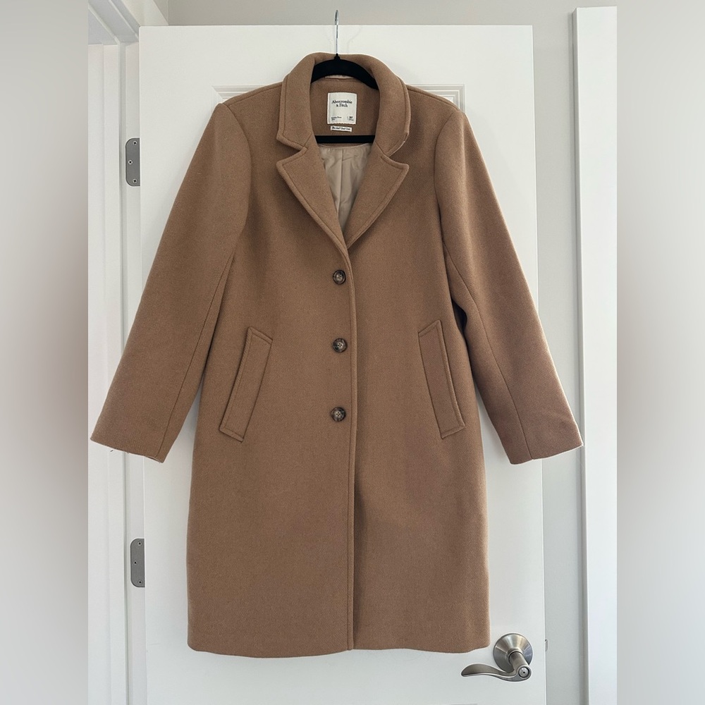 Abercrombie & Fitch Tan Coat - Picture 3 of 10